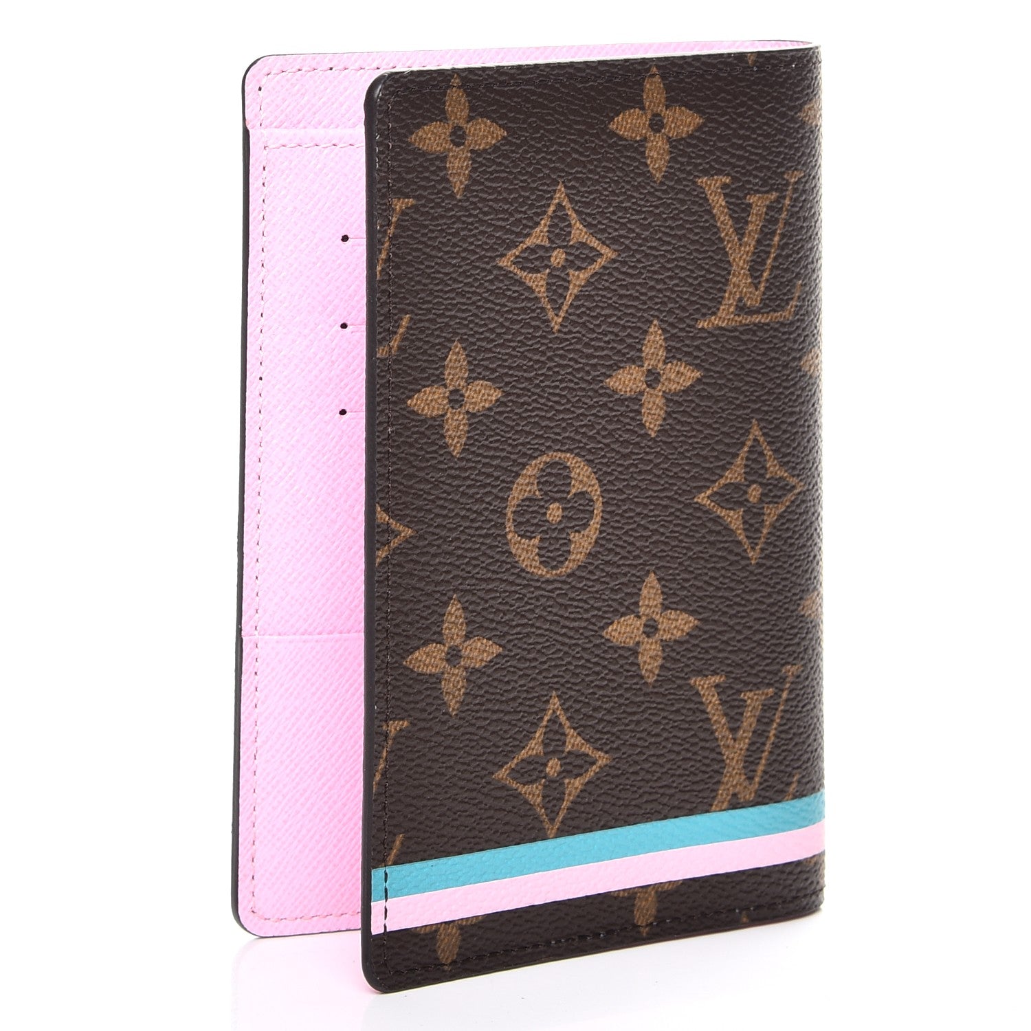 Louis Vuitton Monogram 2016 Christmas Animation Passport Cover Rose Ballerine 5 of 8