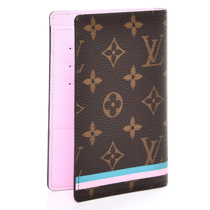 Louis Vuitton Monogram 2016 Christmas Animation Passport Cover Rose Ballerine 5 of 8