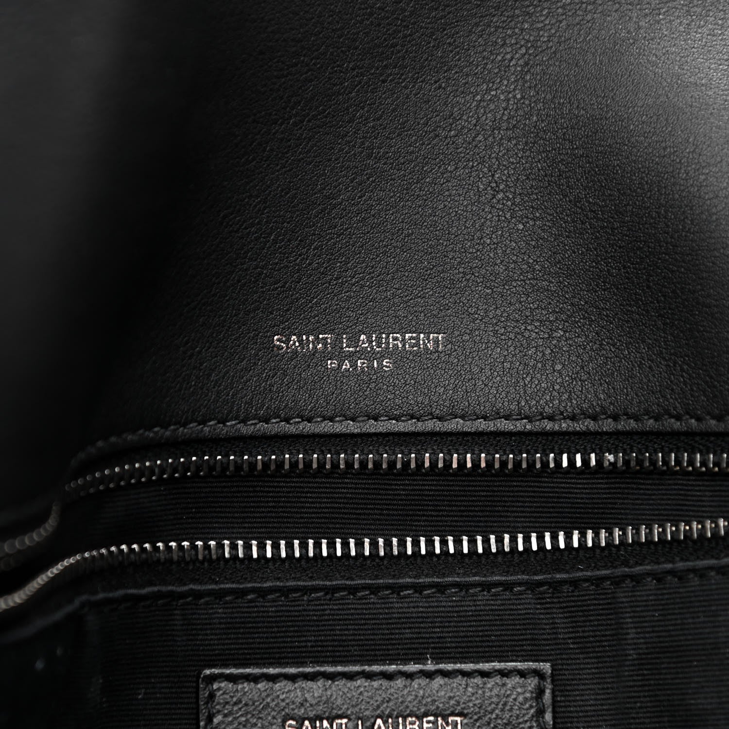 Saint Laurent Suede Monogram Medium Niki Chain Satchel Black 7 of 13