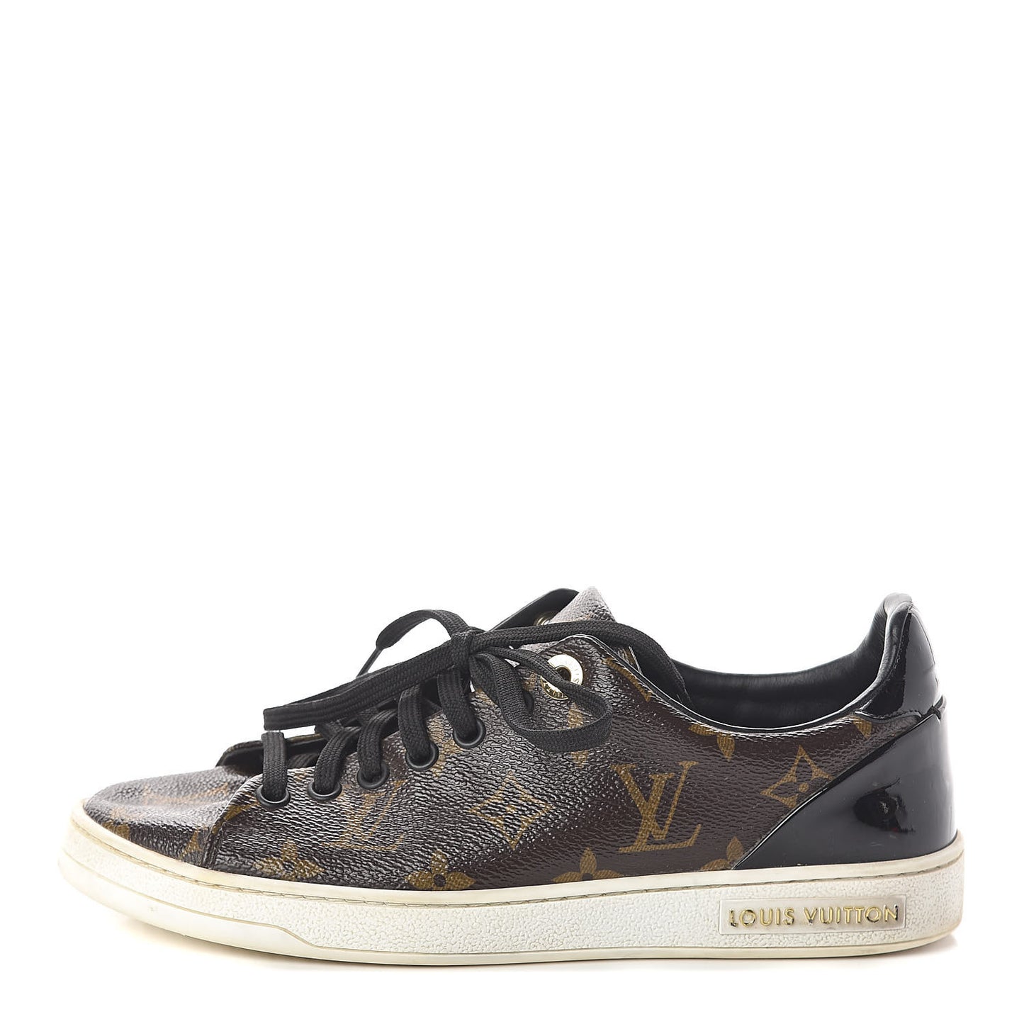 Patent Monogram Frontrow Sneakers 36