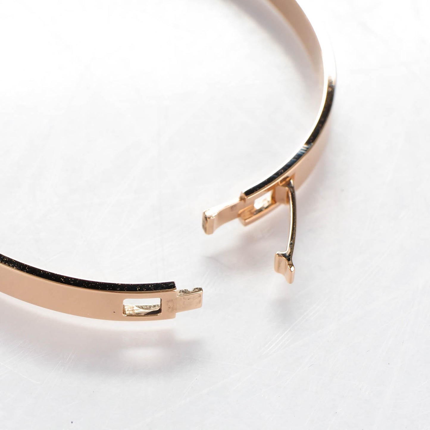 18K Rose Gold Diamond PM H D'Ancre Bracelet SH