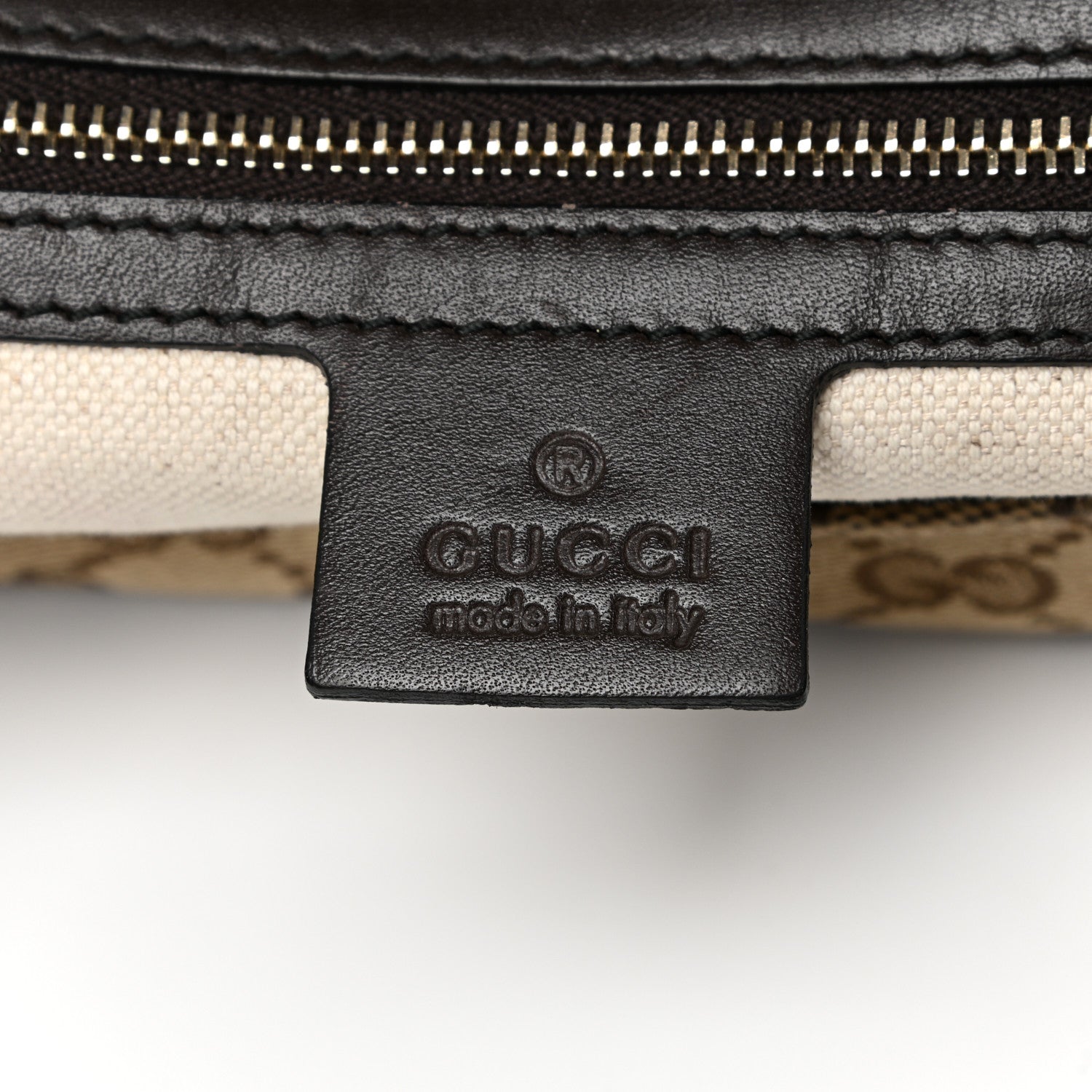 Gucci Monogram Margaux Calfskin Medium Emily Hobo Beige Ebony Cocoa 6 of 19