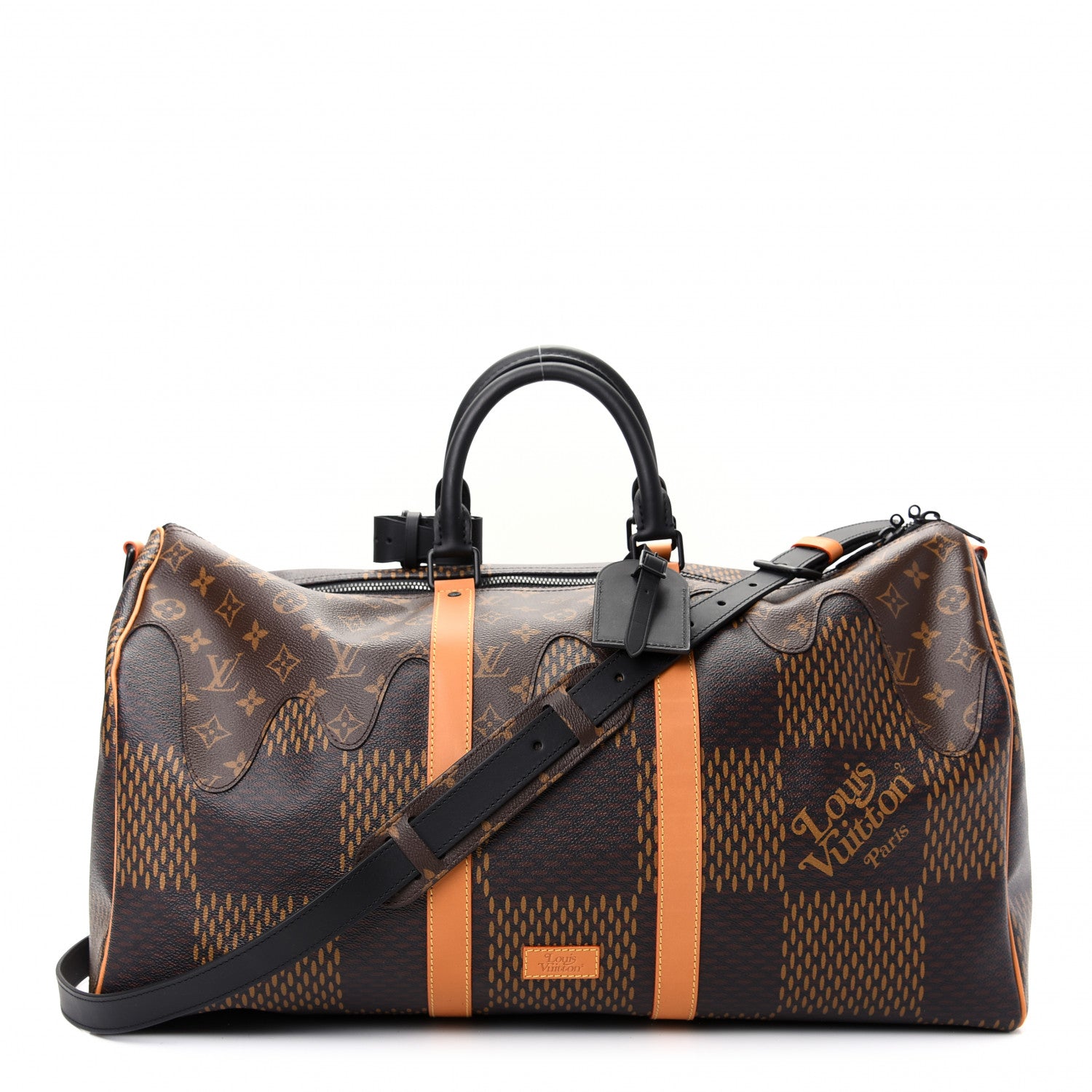 Louis Vuitton X NIGO Giant Damier Ebene Monogram Keepall Bandouliere 50 1 of 7