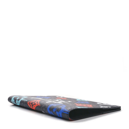 Louis Vuitton Monogram Eclipse LV Graffiti Auguste Notebook Cover Multicolor 4 of 7