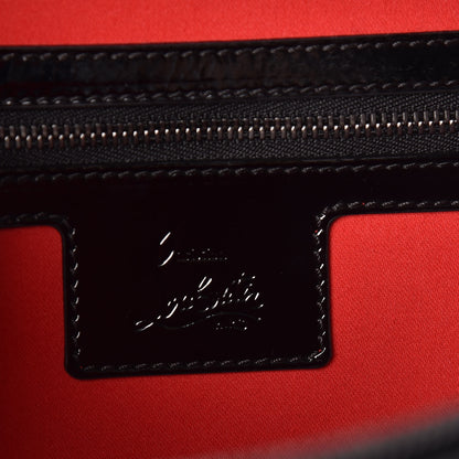 Christian Louboutin Vintage Patent Calfskin Rubylou Backpack Black 6 of 12