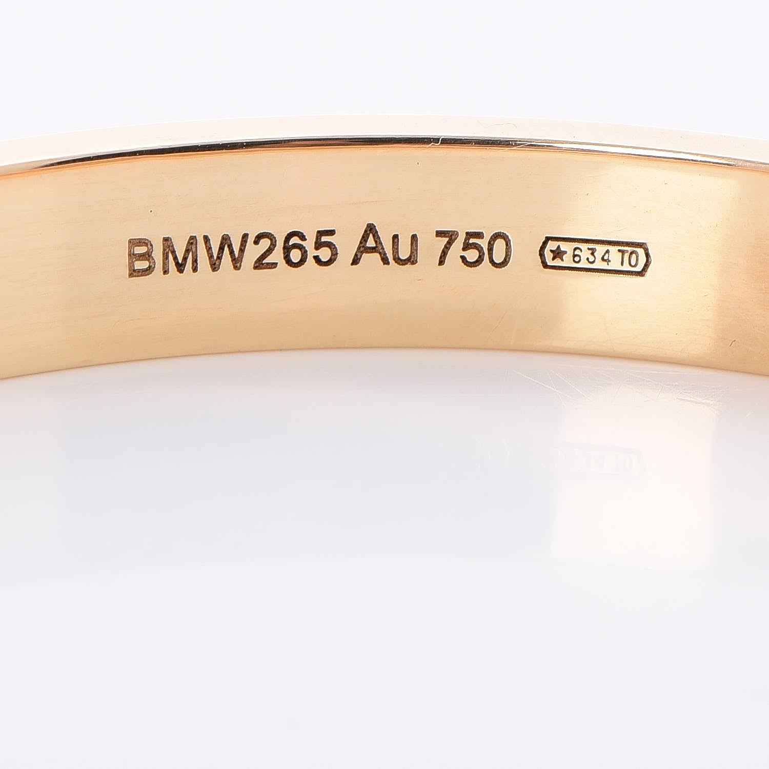 Cartier 18K Yellow Gold LOVE Bracelet 18 4 of 6