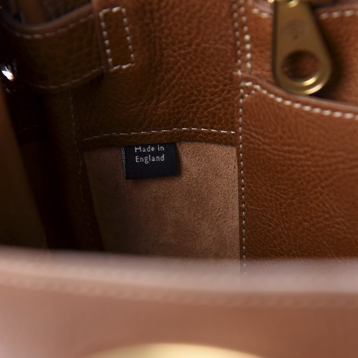 Natural Leather Bayswater Oak