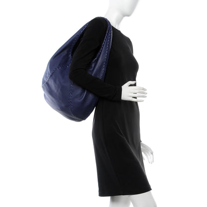 Bottega Veneta Cervo Deerskin Large Hobo Atlantic 2 of 7
