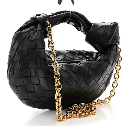 Bottega Veneta Nappa Intrecciato Mini Chain Jodie Black 3 of 9
