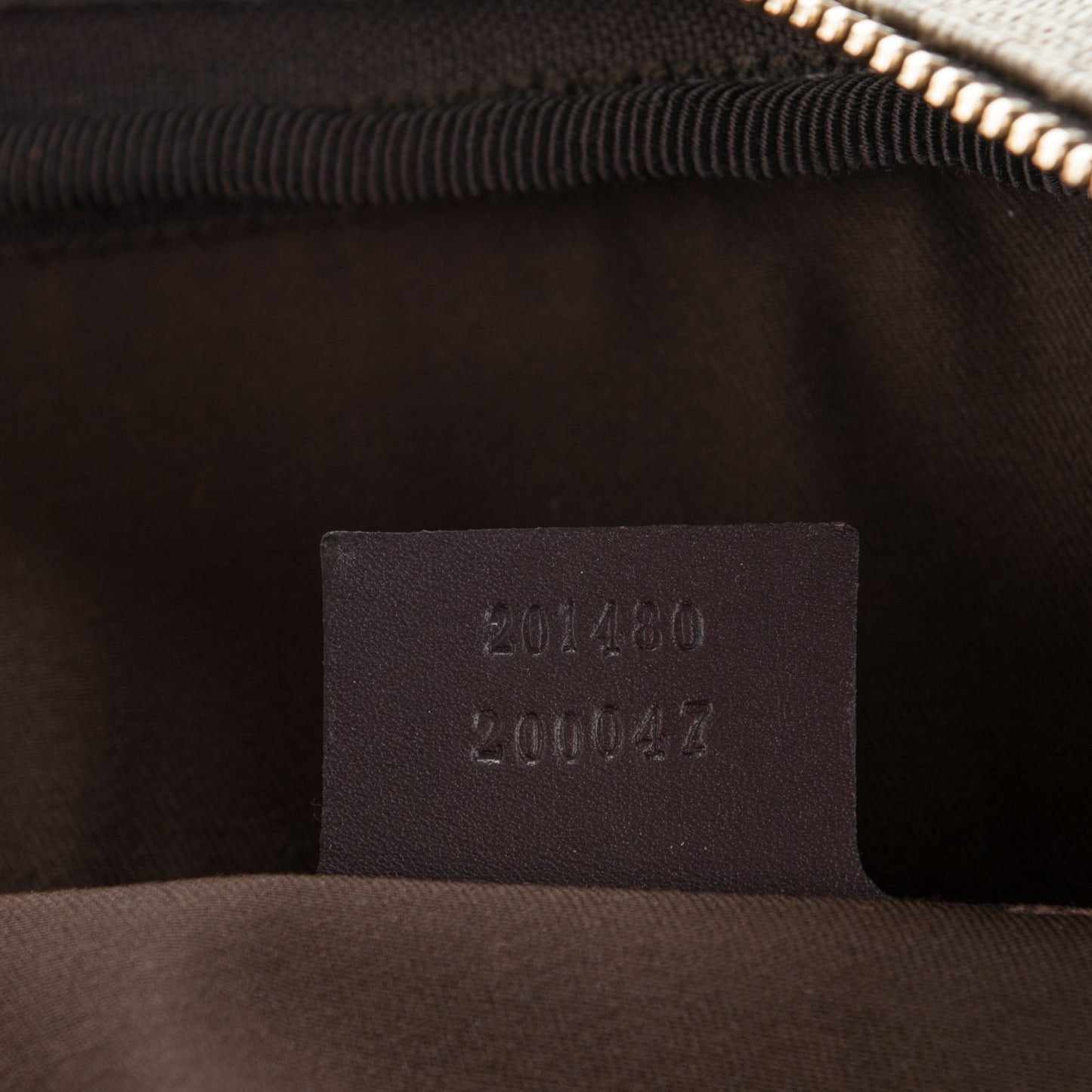 GG Plus Monogram Briefcase Dark Brown