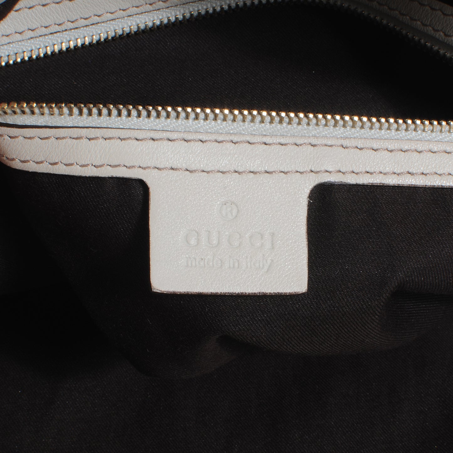 Monogram Wave Hobo Off White