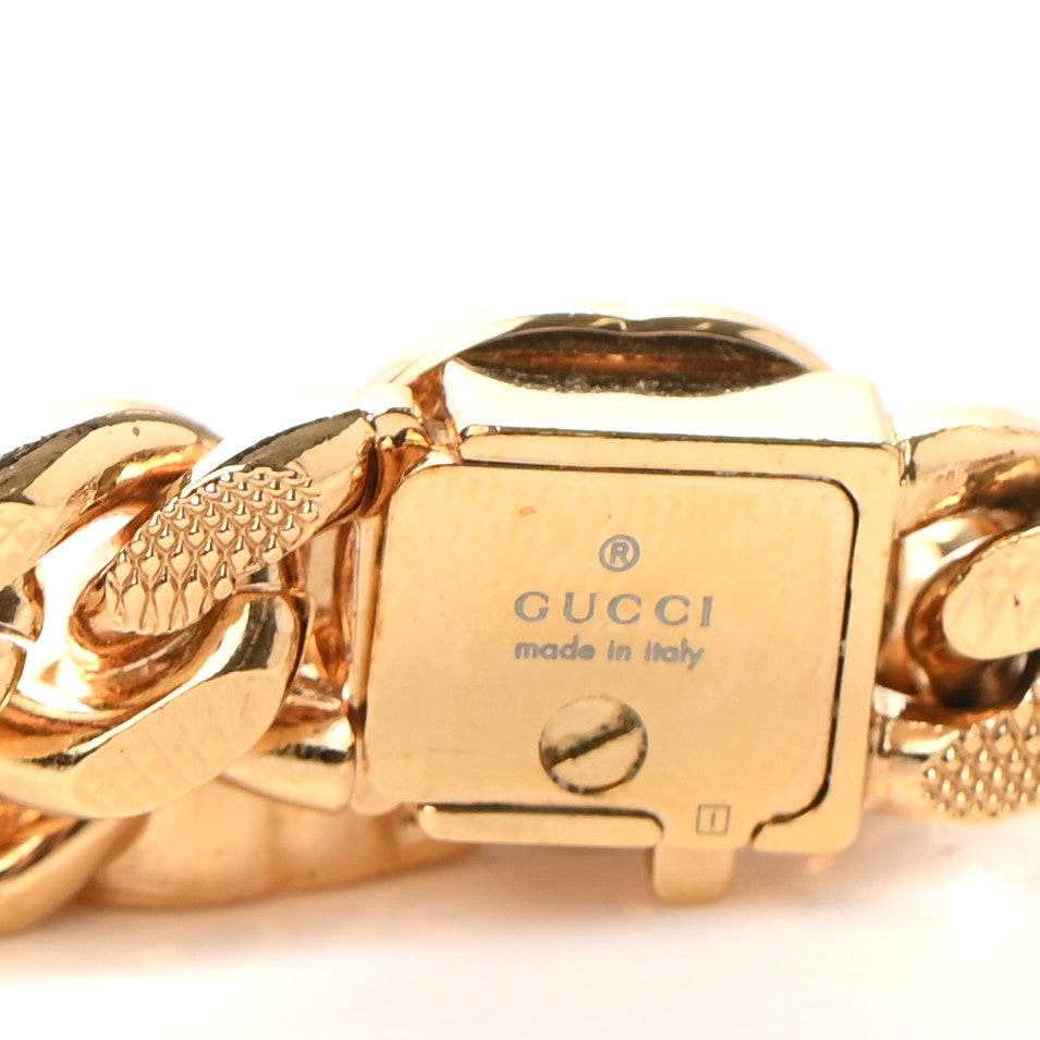 Interlocking G Curb Chain Bracelet Gold