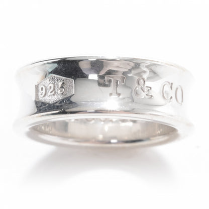 Tiffany Sterling Silver 1837 Square Ring 4.5 4 of 5