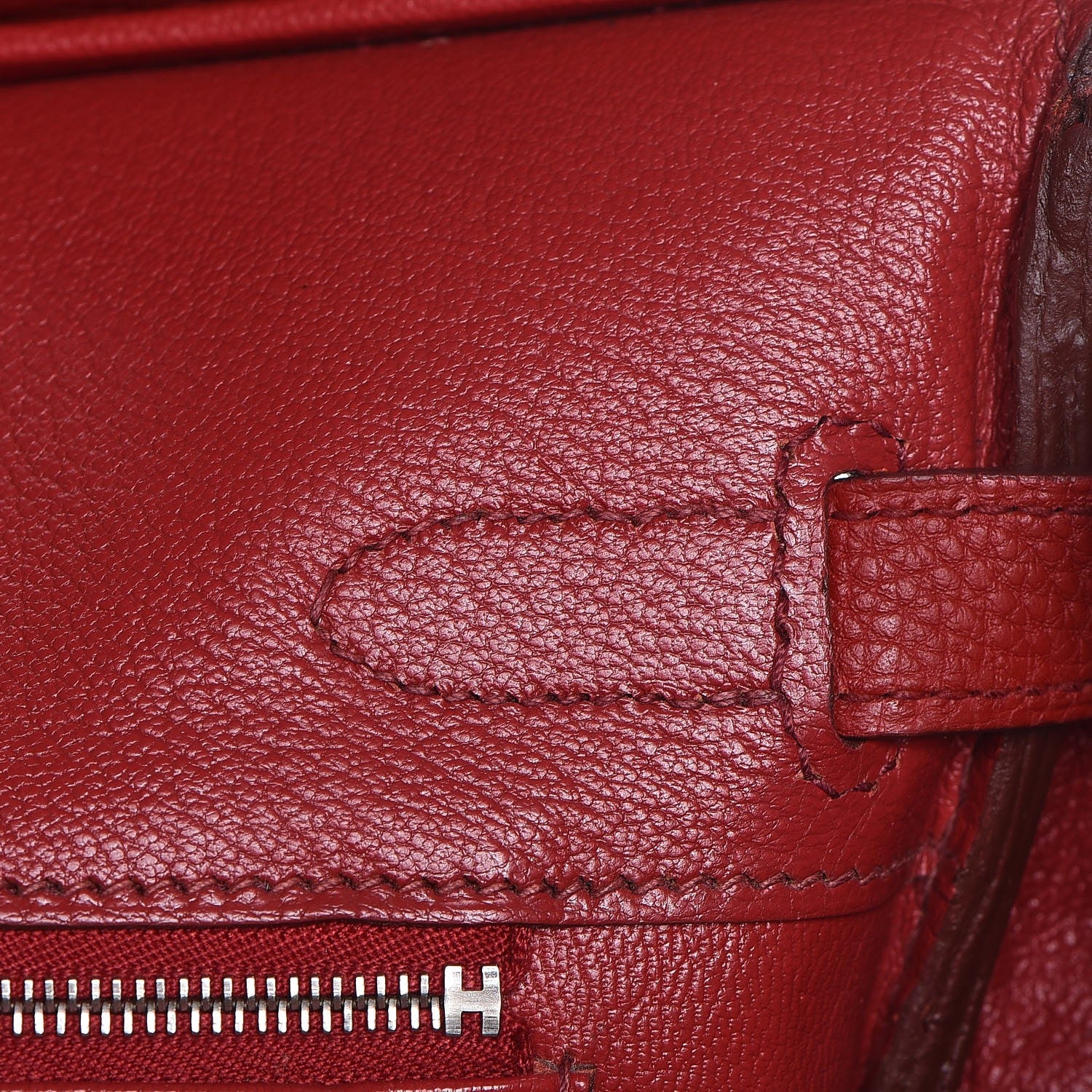 Hermes Togo Birkin 30 Rouge Garance 10 of 37