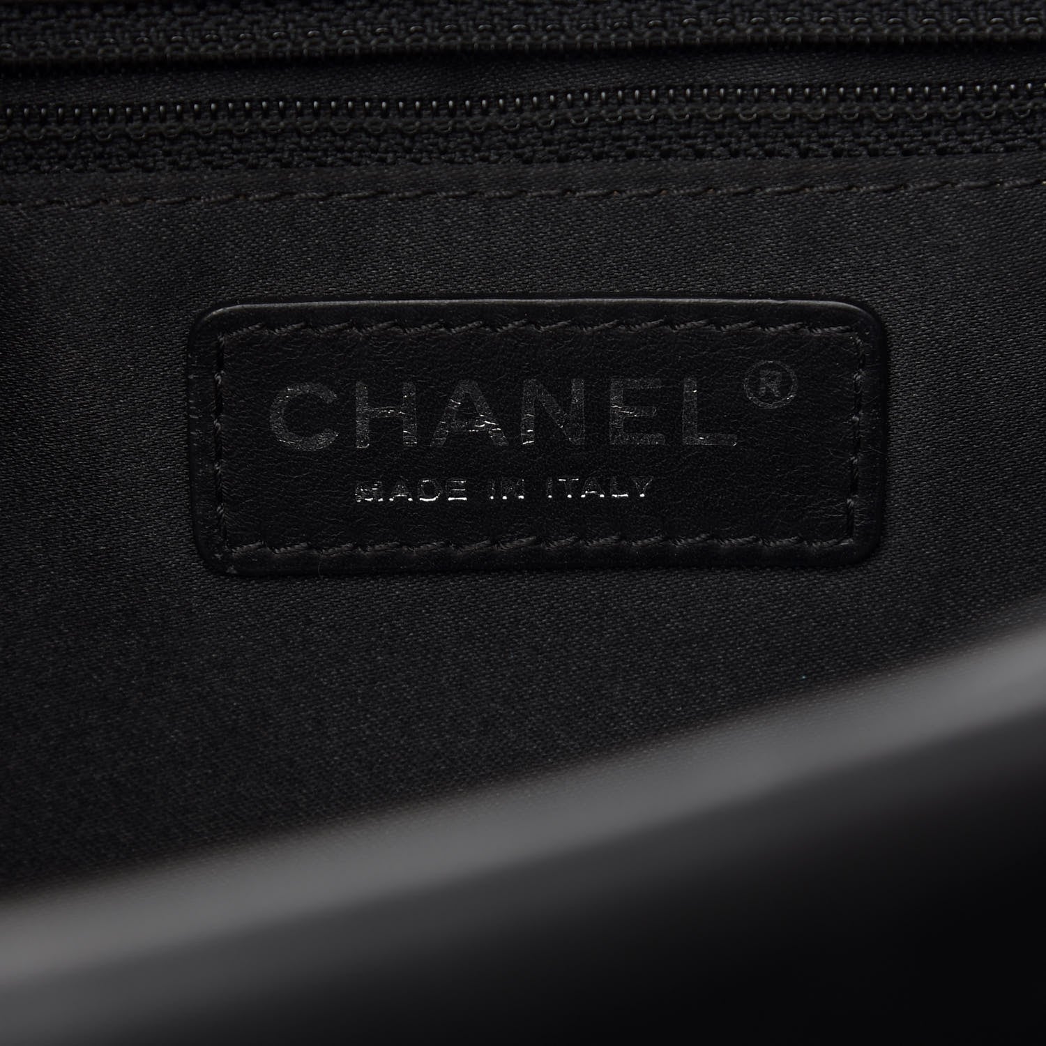 Chanel Lambskin Quilted Citizen Zip Large Flap Black 5 of 12
