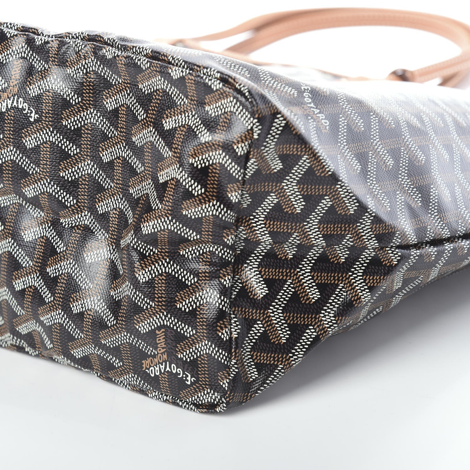 Goyard Goyardine Saint Louis PM Black Gold 9 of 9