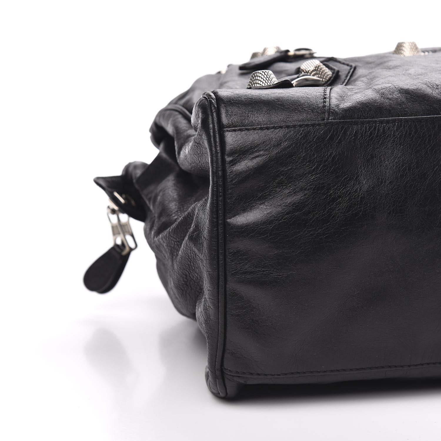 Balenciaga Agneau Giant 21 Silver Hardware Mid Day Black 8 of 10