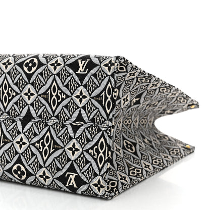 Louis Vuitton Jacquard Since 1854 Onthego GM Grey 10 of 10