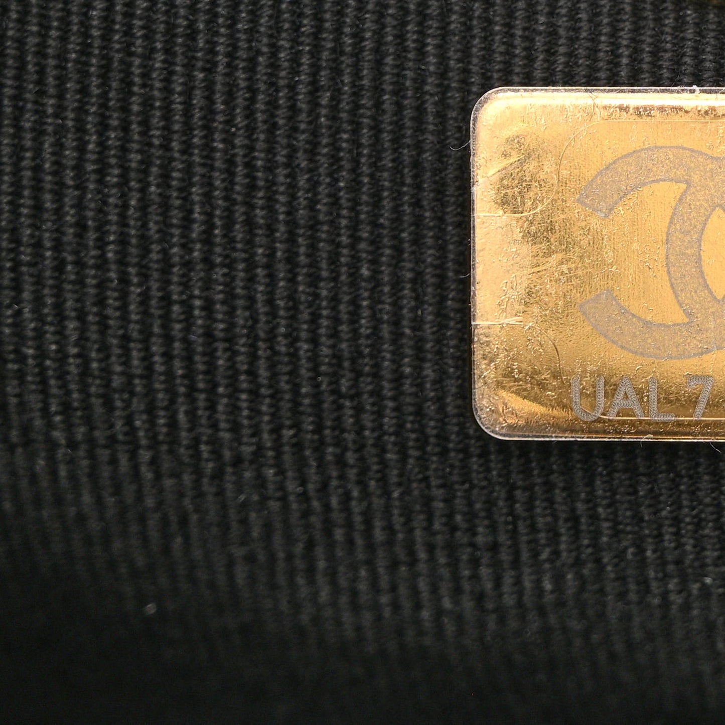 Lambskin Quilted Small Duma Drawstring Backpack Black