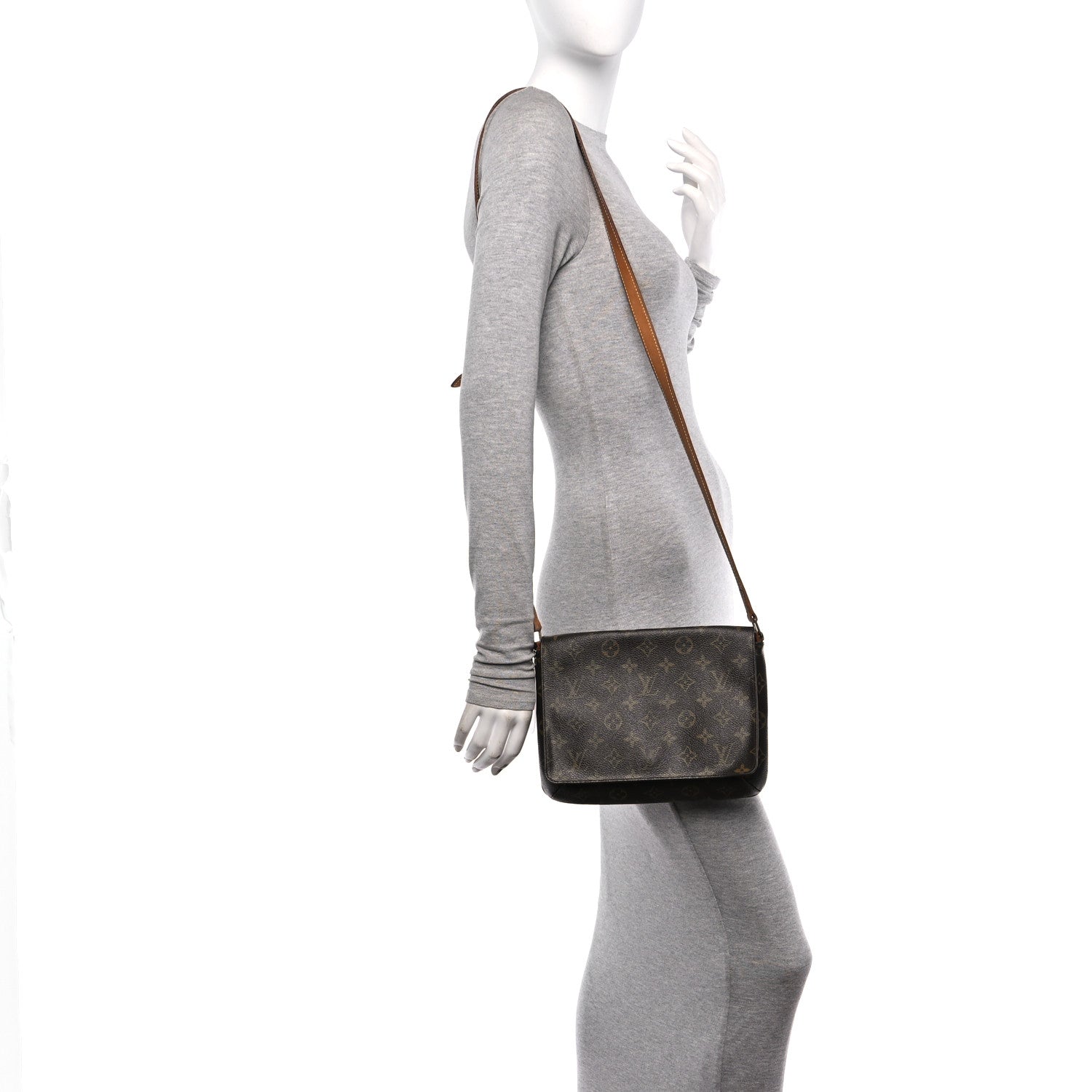 Louis Vuitton Monogram Musette Tango Long Strap 2 of 15