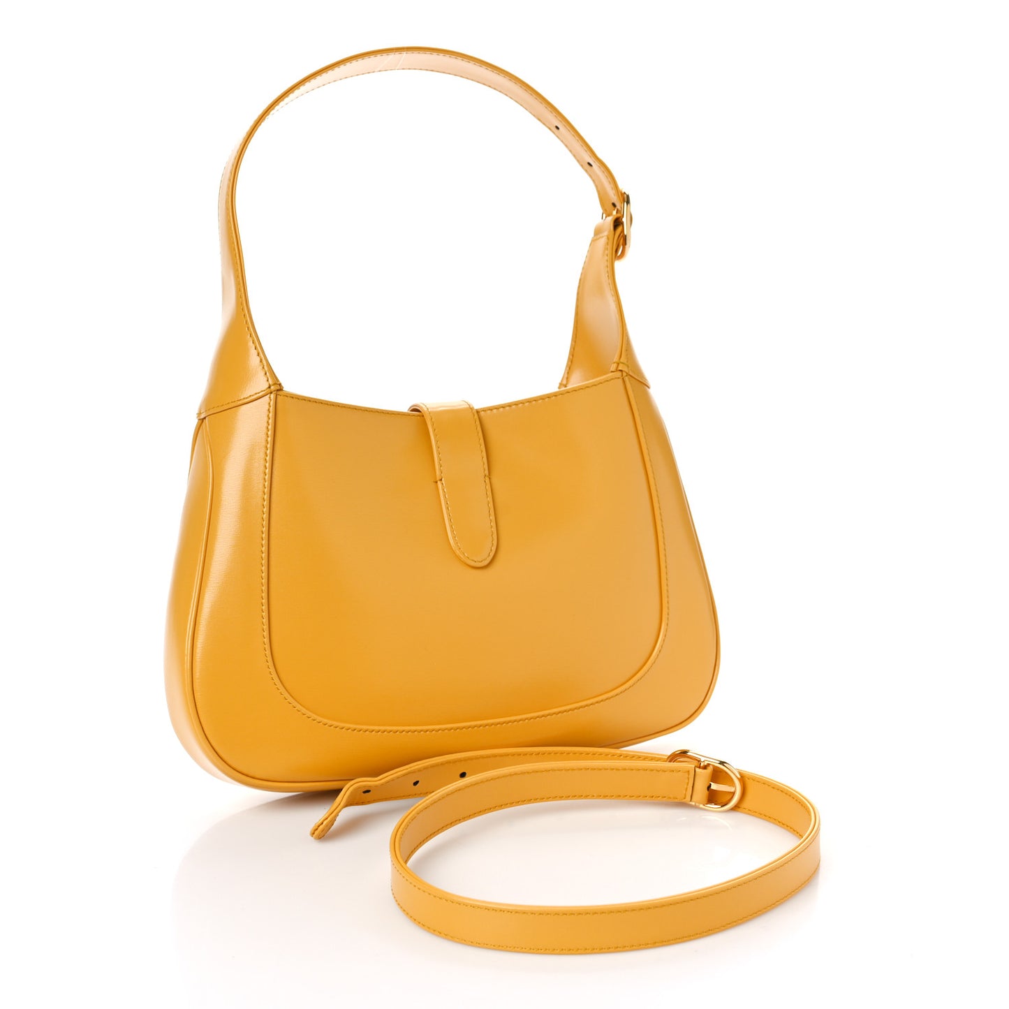 Boarded Dyana Lux Calfskin Small Jackie 1961 Hobo Crop