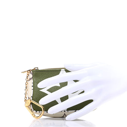Louis Vuitton Monogram Giant Micro Pochette Accessories Kaki White 2 of 10