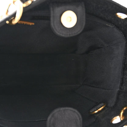Chanel Caviar Quilted Petit Shopping Tote PST Black 5 of 11