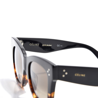 Celine Catherine Sunglasses CL 41098/F/S Black Havana 6 of 7