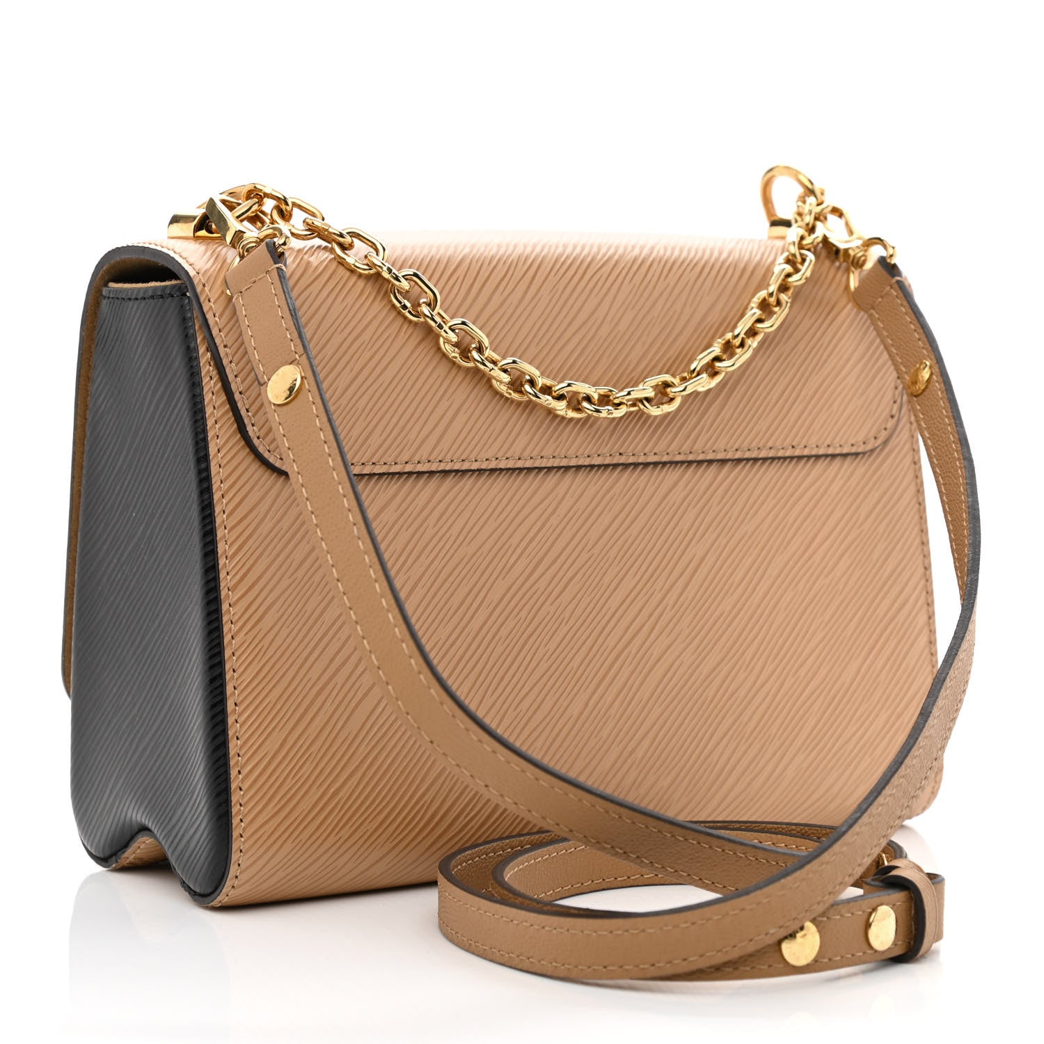 Louis Vuitton Epi Twist Shoulder Bag MM Camel 4 of 12