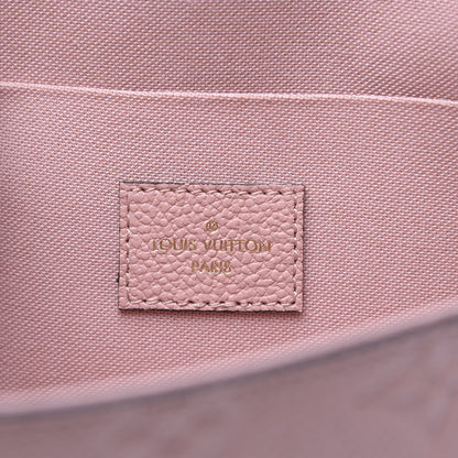 Louis Vuitton Empreinte Pochette Felicie Chain Wallet Rose Poudre 5 of 9