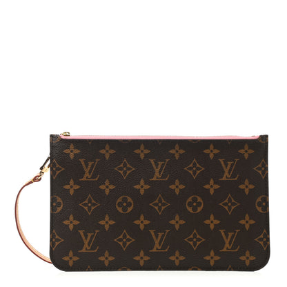 Louis Vuitton Monogram Neverfull MM GM Pochette Rose Ballerine 1 of 7