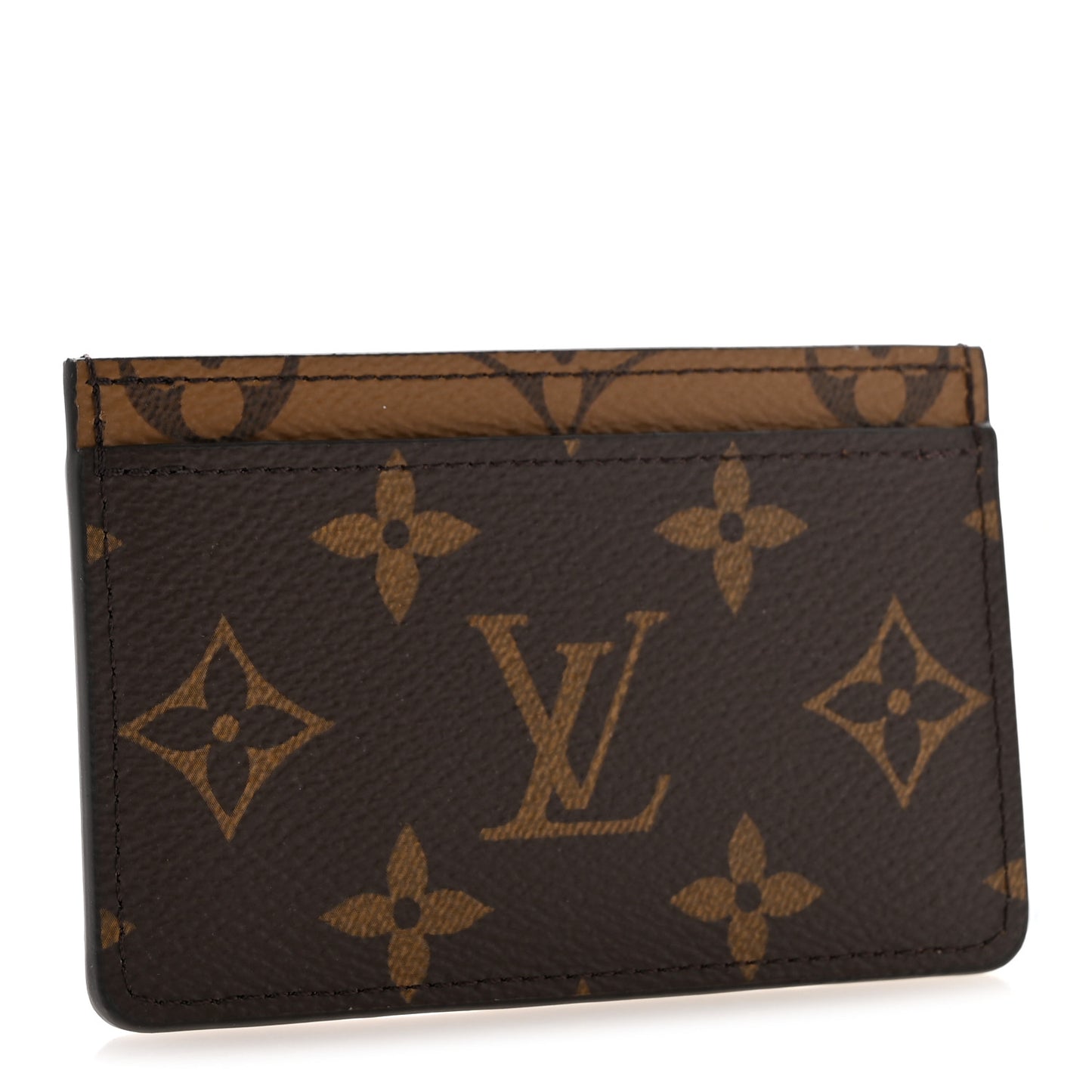 Reverse Monogram Card Holder