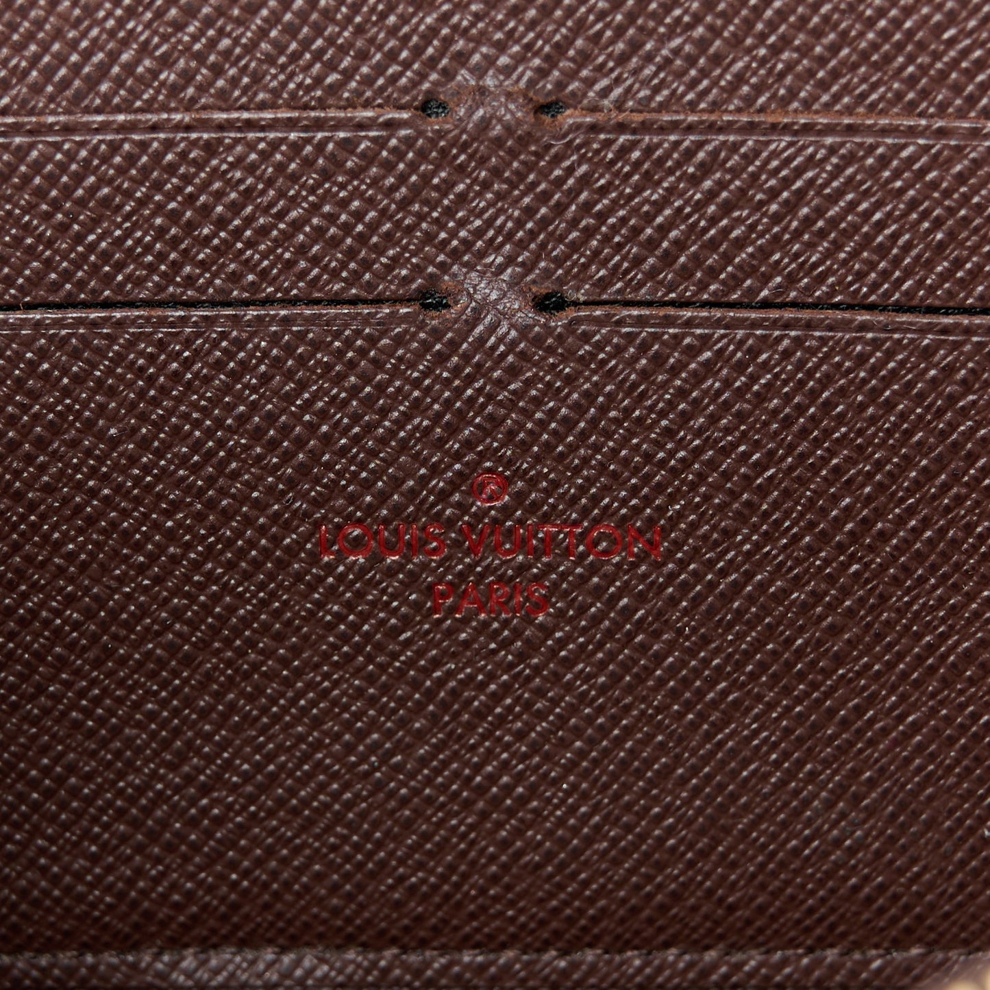 Damier Ebene Zippy Wallet