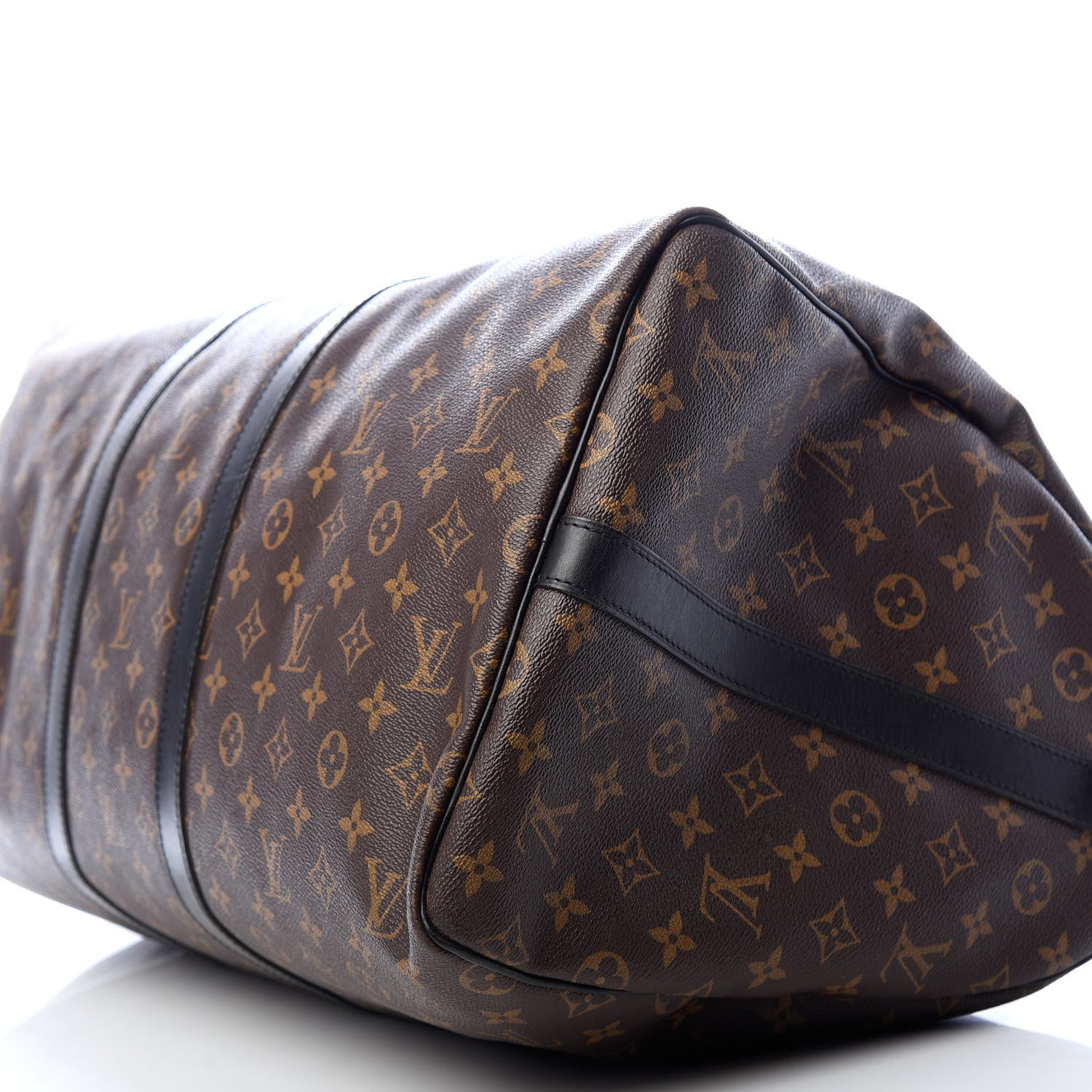Louis Vuitton Monogram Macassar Keepall Bandouliere 55 7 of 7