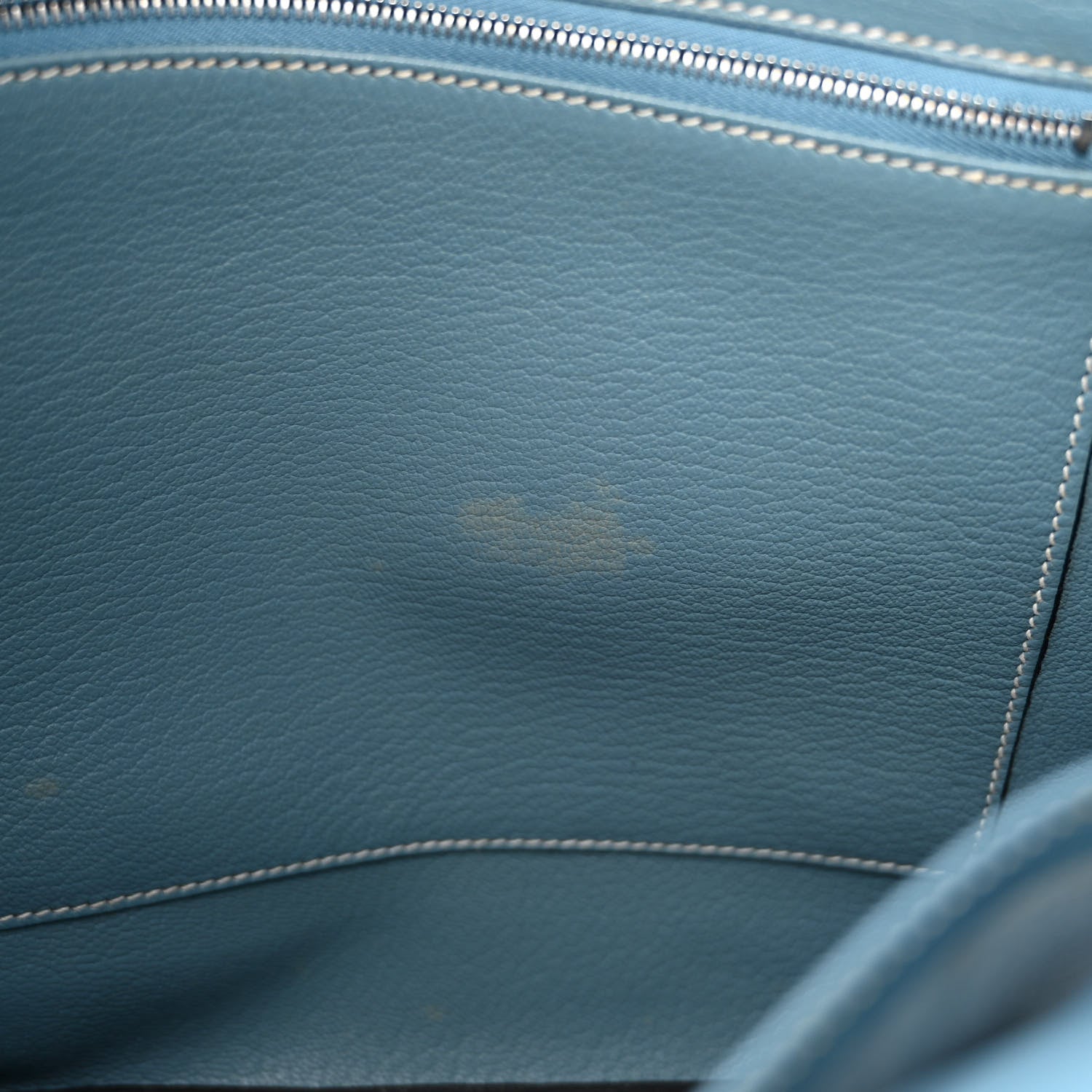 Hermes Epsom Birkin 35 Blue Jean 17 of 19