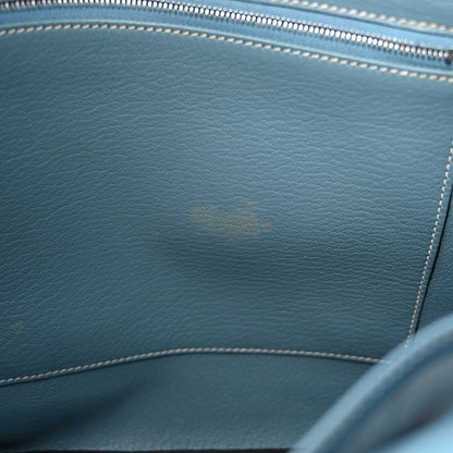 Hermes Epsom Birkin 35 Blue Jean 17 of 19