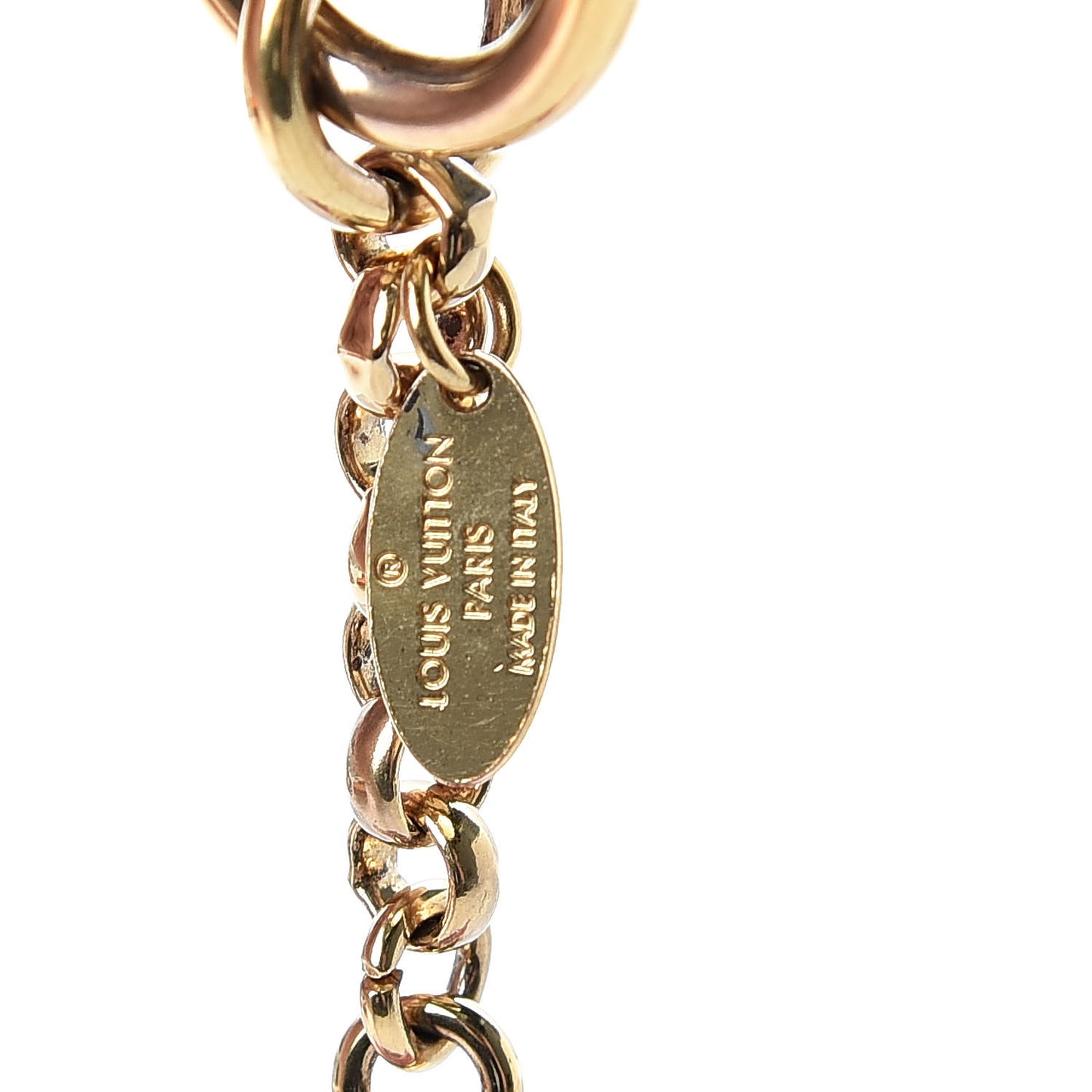 Resin Wood Vivienne Bag Charm Pink