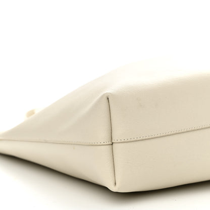 Saint Laurent Calfskin Toy Shopping Tote Porcellana 9 of 12