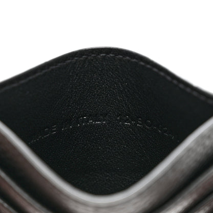 Christian Dior Grained Calfskin Oblique Card Holder Black 5 of 7
