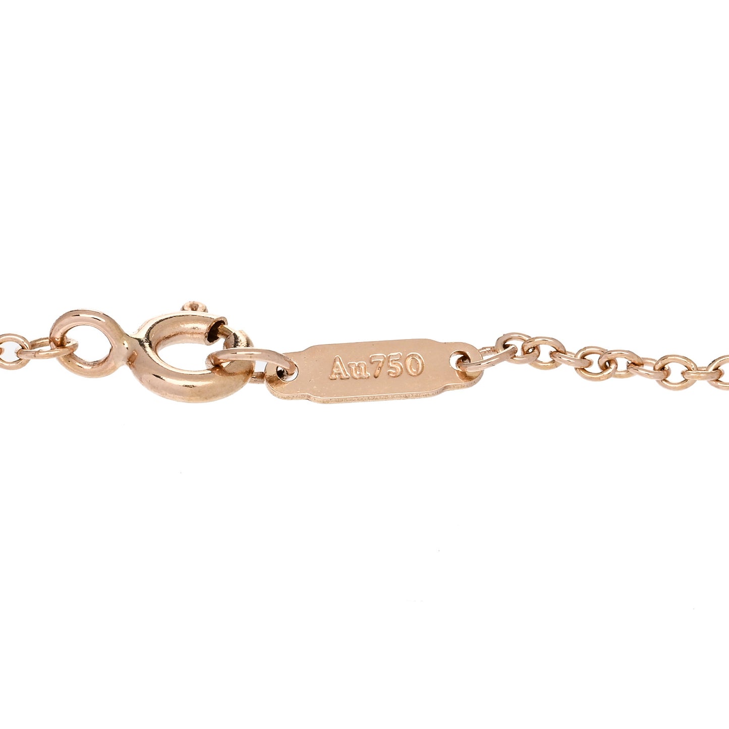 18K Rose Gold Diamond Atlas Pierced Bracelet