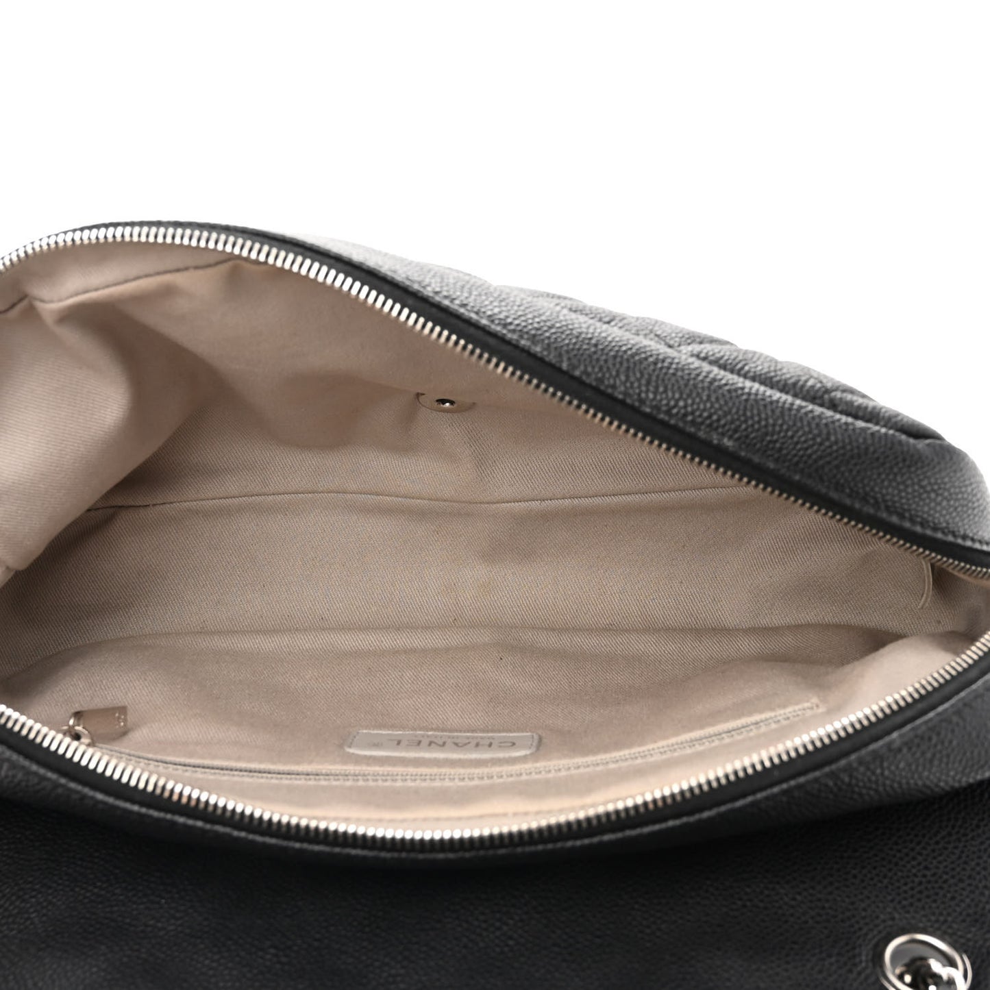 Caviar Quilted Jumbo Easy Flap Black