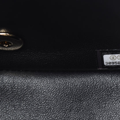 Chanel Lambskin Quilted Mini Square Flap Black 9 of 11