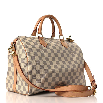 Louis Vuitton Damier Azur Speedy Bandouliere 30 3 of 11