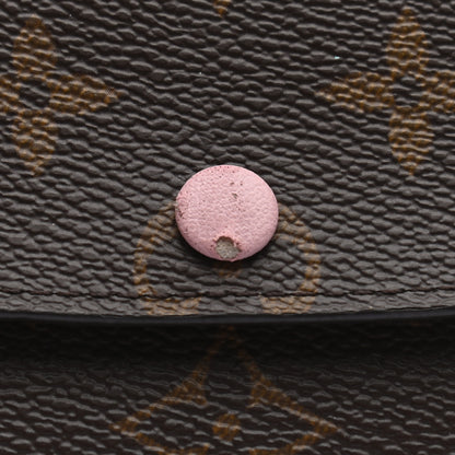 Louis Vuitton Monogram Emilie Wallet Rose Ballerine 5 of 9