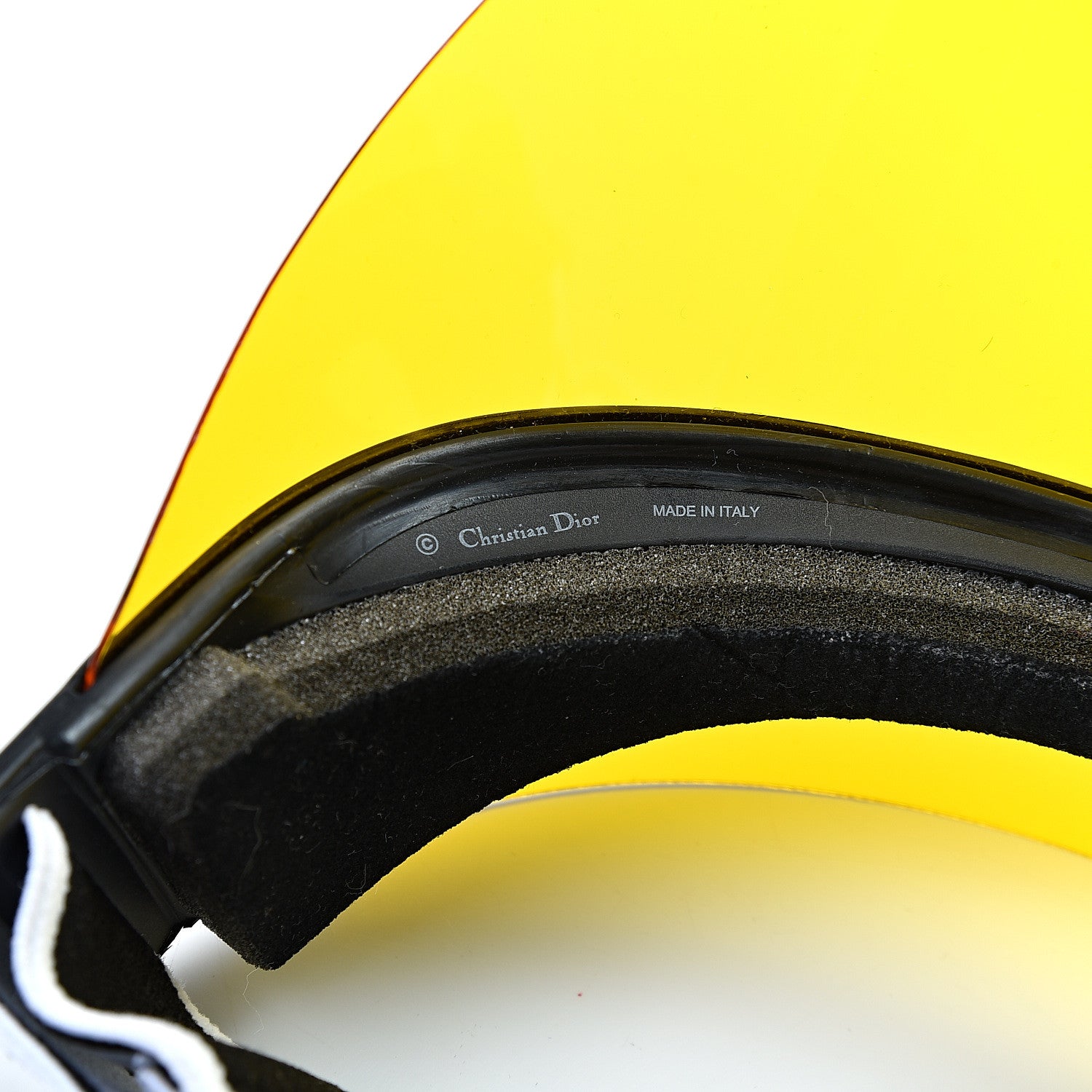 Christian Dior DiorClub1 Sun Visor Yellow 6 of 7