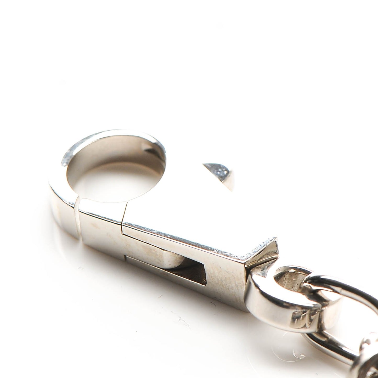Palladium Breloque Bag Charm Silver