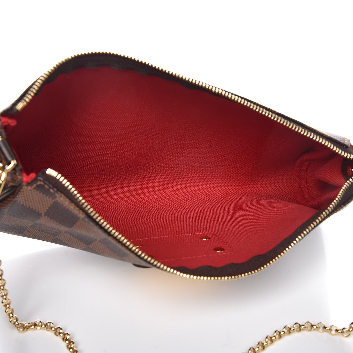 Damier Ebene Eva Clutch