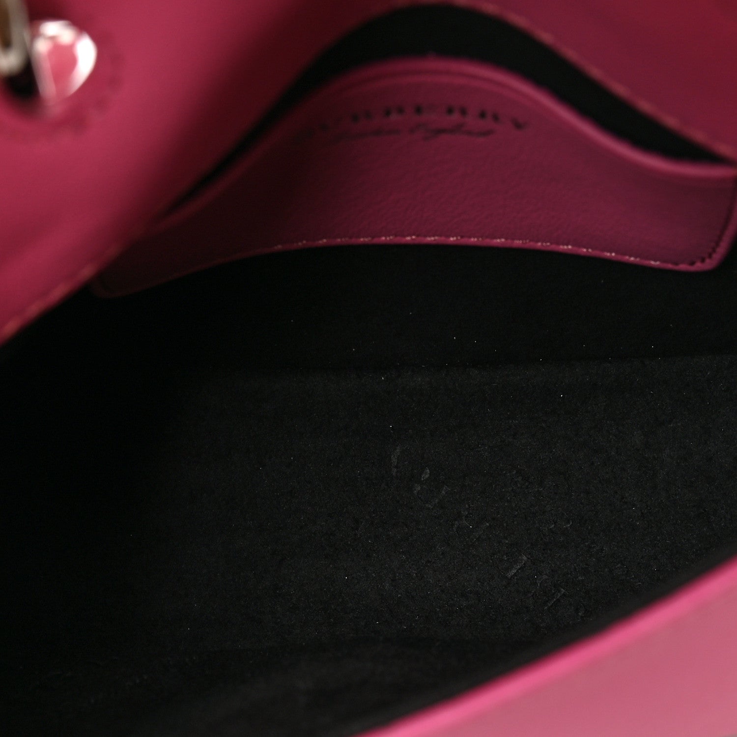 Burberry Trench Calfskin Mini DK88 Top Handle Bag Rose Pink 5 of 9