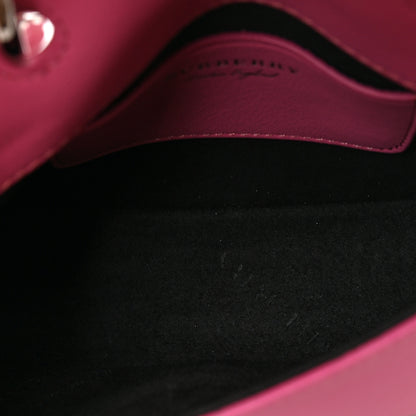 Burberry Trench Calfskin Mini DK88 Top Handle Bag Rose Pink 5 of 9
