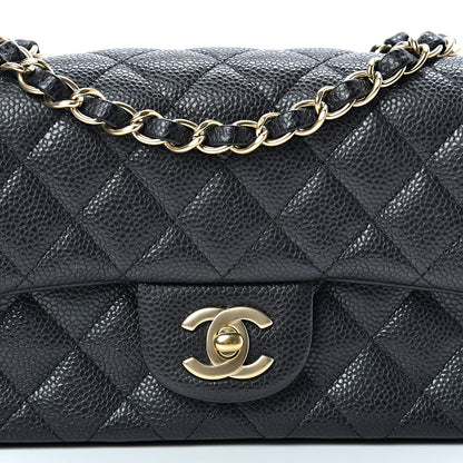Chanel Caviar Quilted Mini Rectangular Flap Black 7 of 10